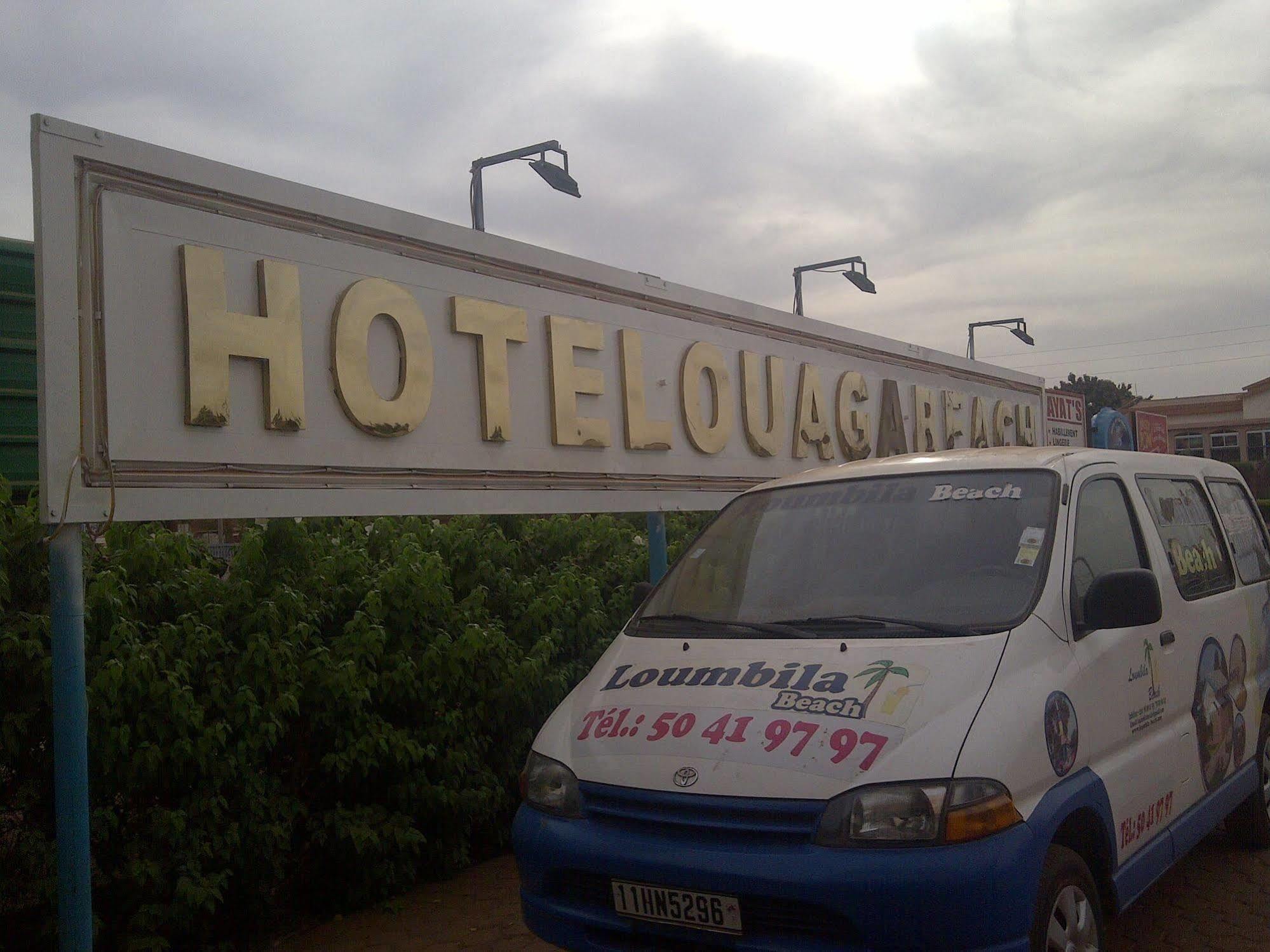 Ouaga Beach Hotel Ouagadougou Exteriör bild